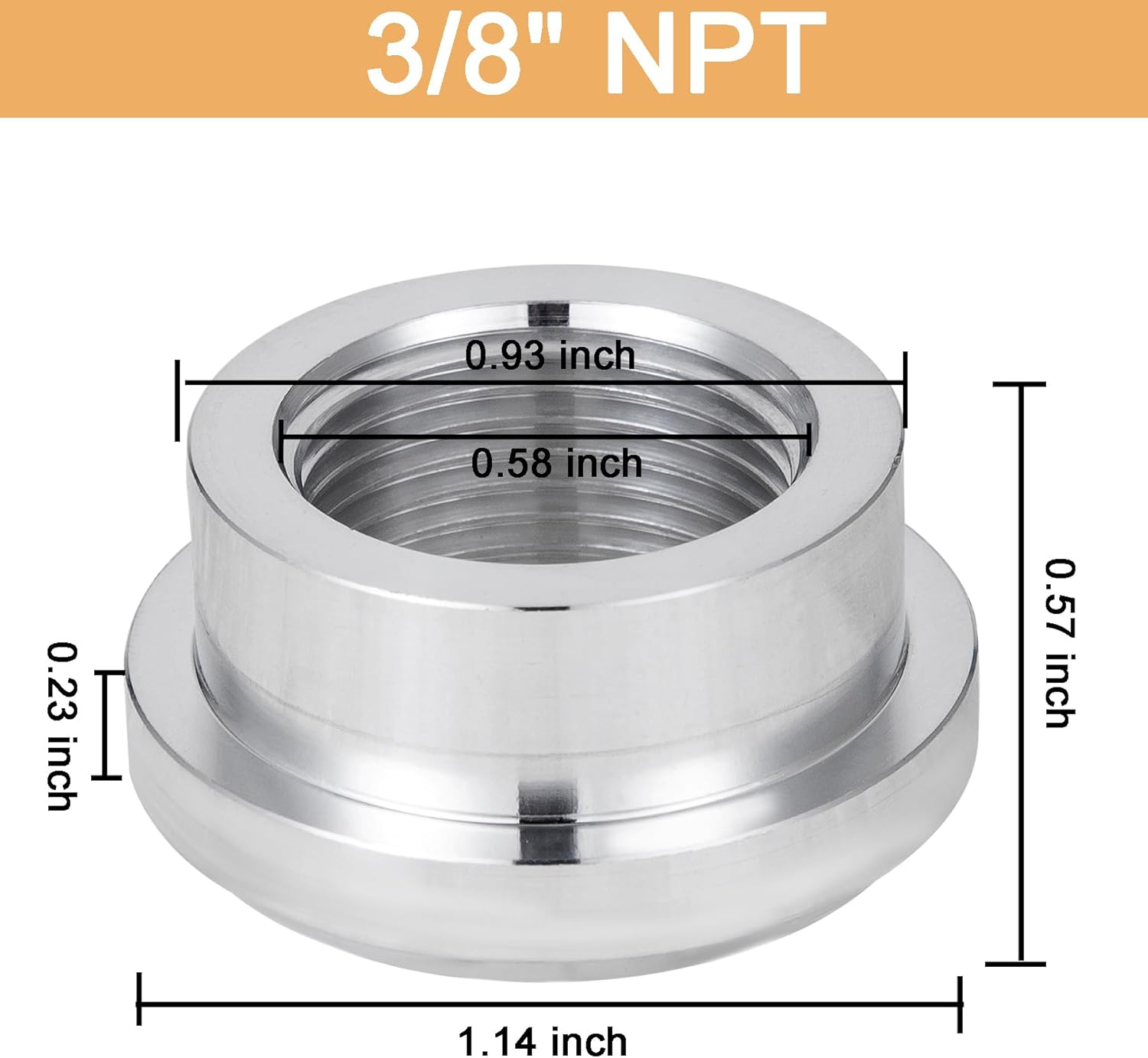 female weldable bung specification